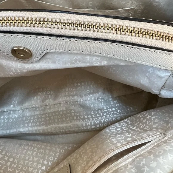 Kate Spade Charlotte Street Sloan Ostrich Egg Saffiano Leather Shoulder Bag